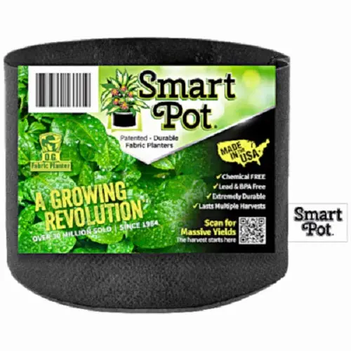 Smart Pot 10001 Multi-Purpose Fabric Planter – 1-Gallon Size – Pack of 36