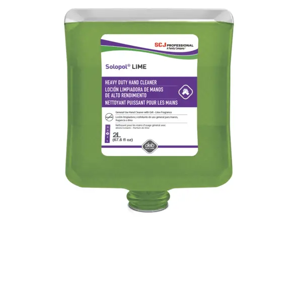 Solopol Lime Medium-Heavy Duty Hand Wash – Refreshing Lime Scent in 2L or 4L Options