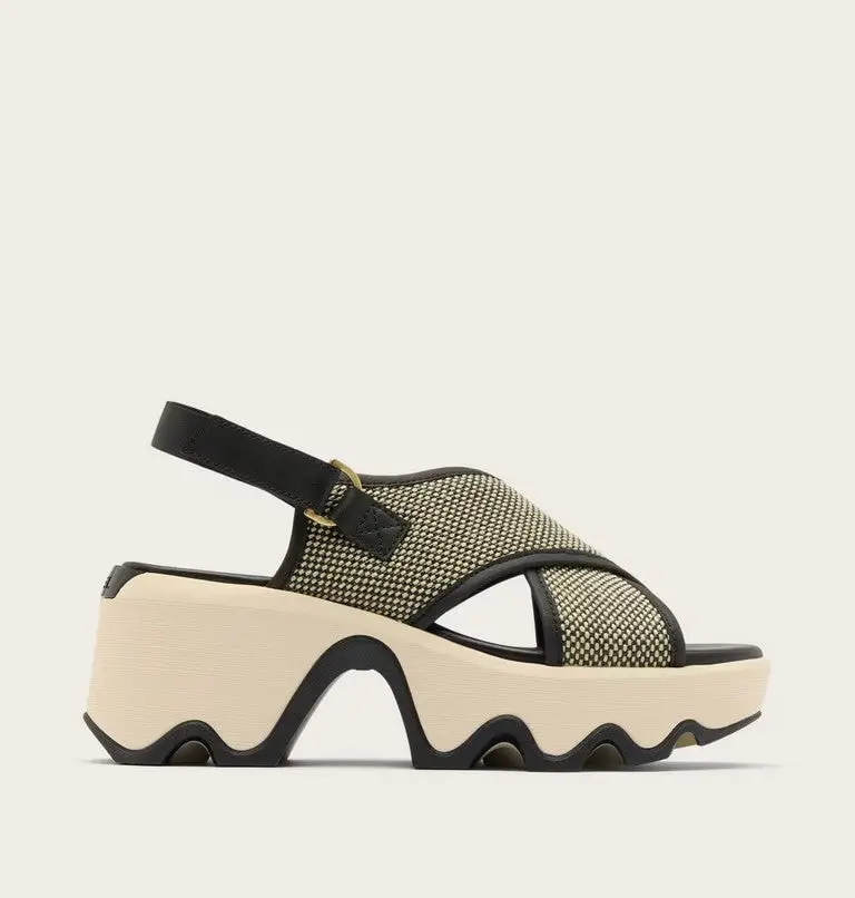 Sorel Kinetic Aura Slingback TXT Sandals for Women – Textured Slide Style with Secure Fit