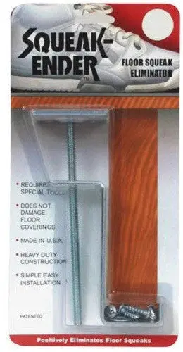 Squeak Ender 2084 Single-Use Floor Squeak Bracket – 2-Count