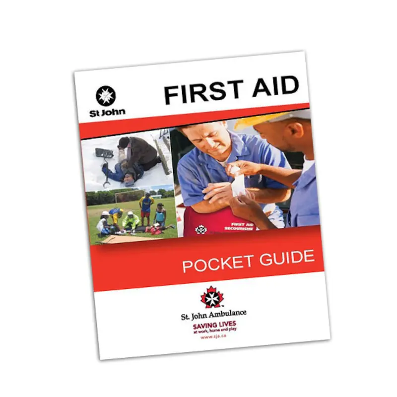 St. John Ambulance First Aid Pocket Guide – Compact Emergency Reference Manual (FAFM002)