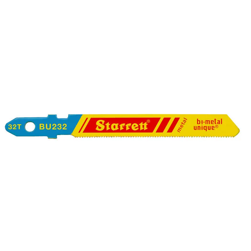Starrett 2-Inch Bi-Metal Jig Saw Blades for Metal – 5-Pack