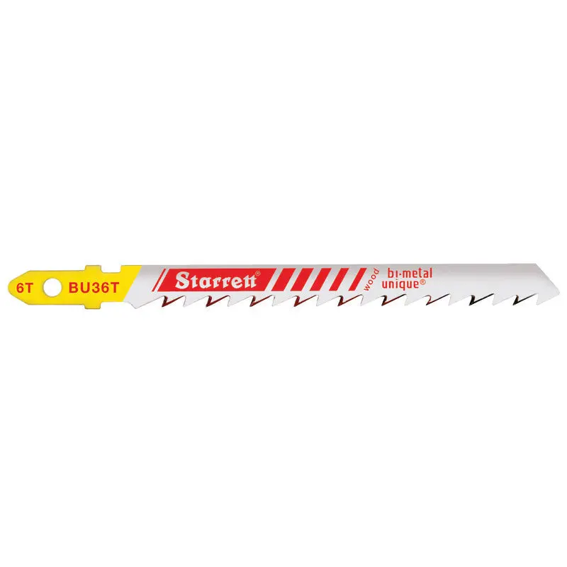 Starrett 3-Inch Wood-Cutting Jig Saw Blades – 5-Pack