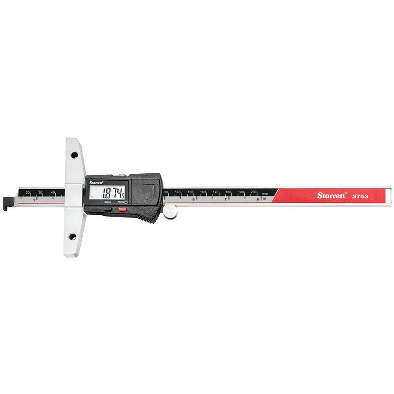 Starrett 3753A-8/200 – 8-Inch Electronic Depth Gauge (200 mm)