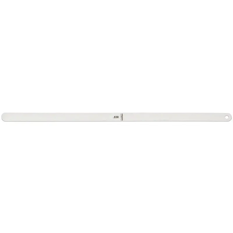 Starrett 667-30 – 12-Inch Tempered Steel Feeler Gauge Strip (30-Blade)