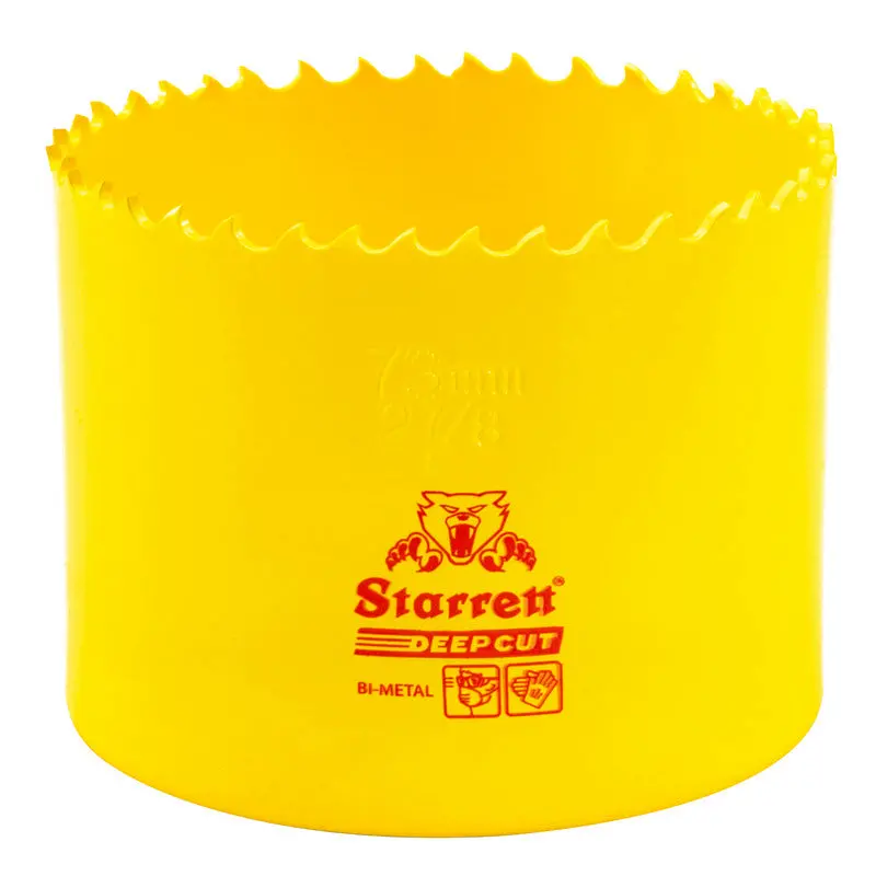 Starrett Deep-Cut 2-7/8-Inch (73mm) Hole Saw – DCH0278-G