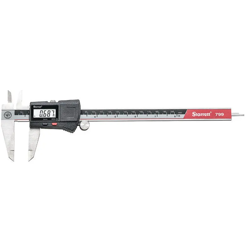 Starrett EC799A-8/200 Electronic Digital Caliper (8″ / 200mm)