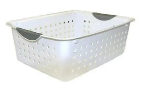 Sterilite Ultra Storage Baskets – Small, White, Organizational – Pack of 12