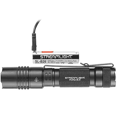 Streamlight ProTac® 2L-X Multi-Fuel Tactical Flashlight with USB Charging – 88083