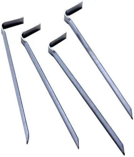 Suncast SS400 Steel Garden Edging Stakes (Pack of 4)