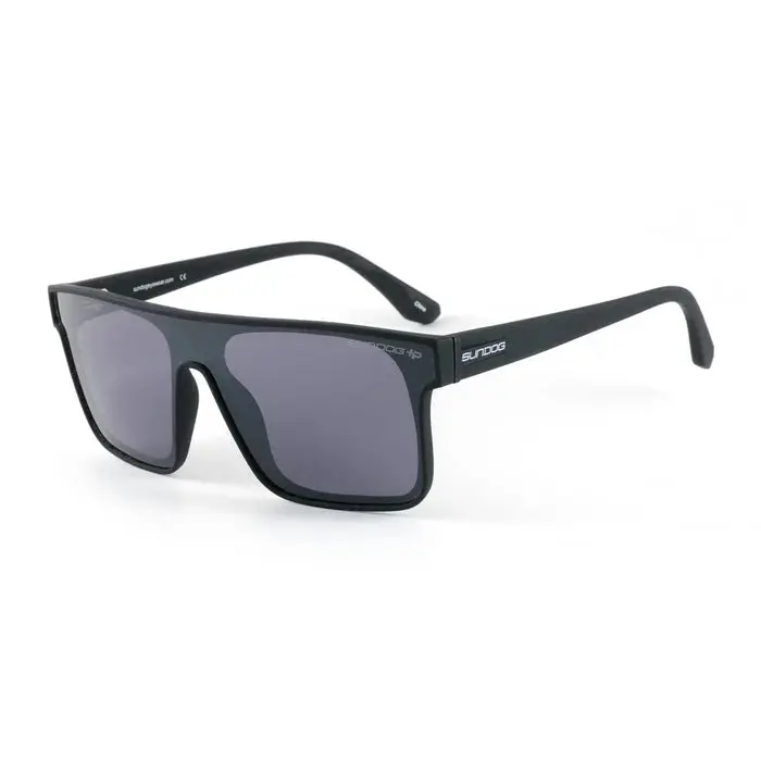 Sundog Shore Polarized Sunglasses – Matte Rubber Black Frame, Model 262030