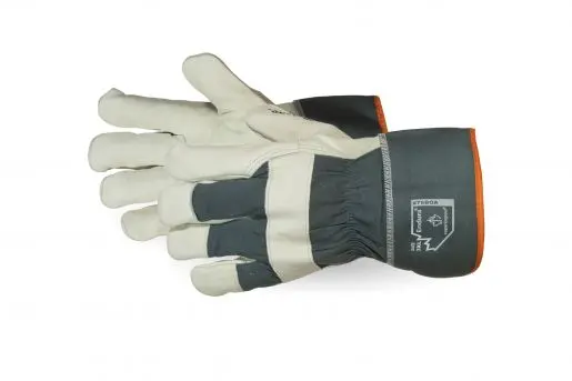 Superior Glove Endura Boa Work Gloves – Grain Leather, Lined, Adjustable Fit (76BOA)