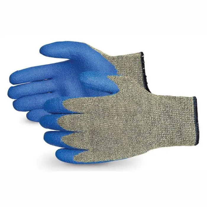 Superior Glove Kevlar-Reinforced Work Gloves – Composite Knit with Latex-Coated Palm, Model SCXLX/L