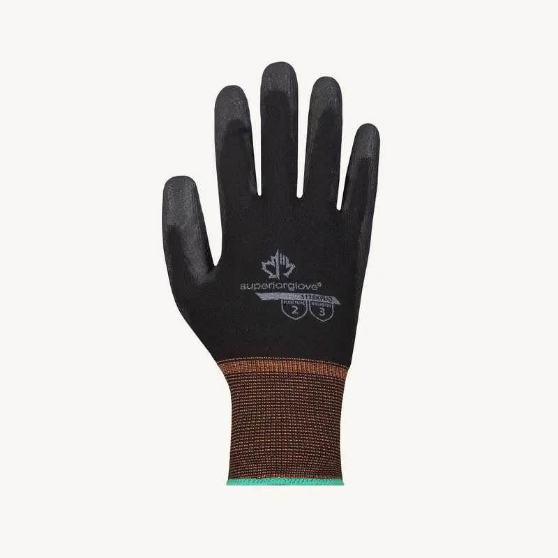 Superior Glove S13BKPUQ Economy PU-Coated General Purpose Gloves