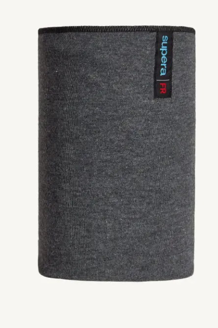 Superior Glove SUPERA Flame-Resistant Neck Warmer – Knit Gaiter for Arc Flash Protection (NWKVFR)