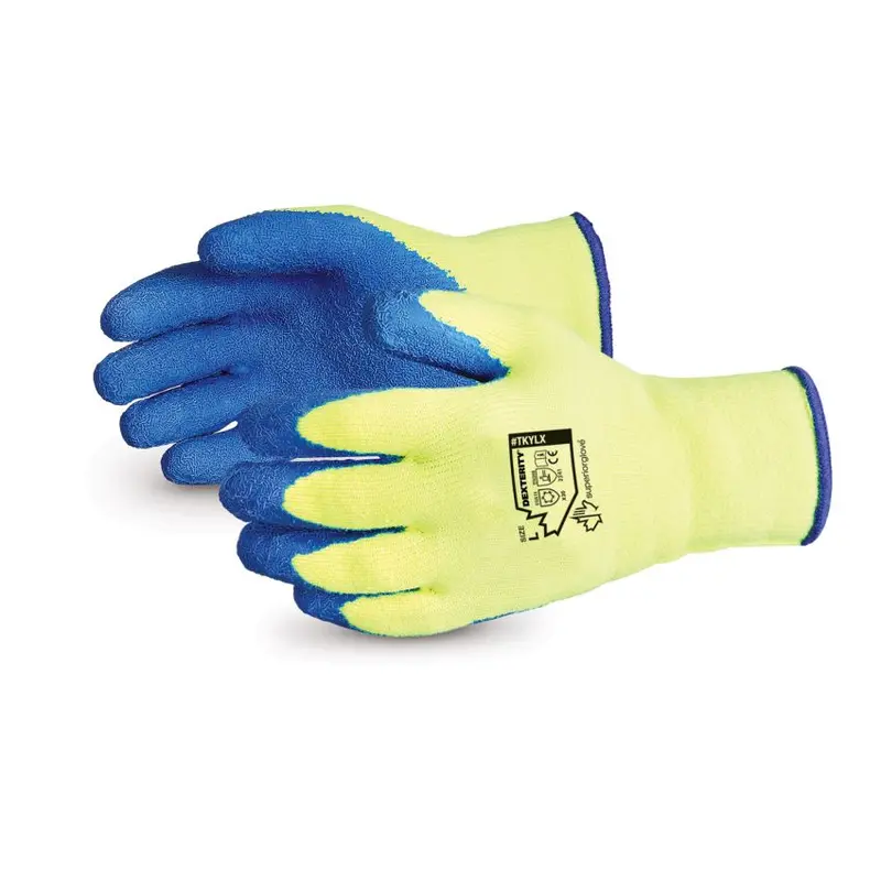 Superior Glove Winter Work Gloves – Nylon Shell with Latex Palm, Dexterity-Focused (TKYLX)