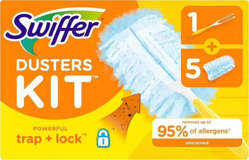 Swiffer Unscented Hand Duster Starter Kit – 5-Pack (456084)