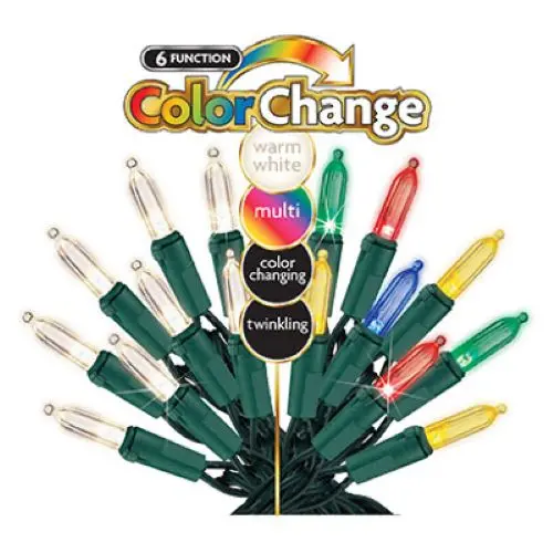 Sylvania Staylit LED Light Set – Color-Changing Decorative String Lights