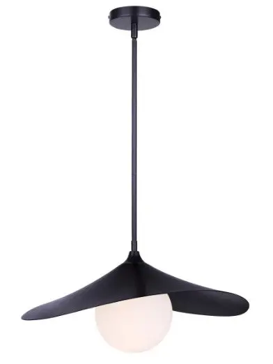 TERMOLI Adjustable Pendant Light – Canarm IPL2265B01BK