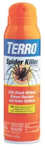 TERRO T2302 Multi-Insect Killer Spray – 16 oz Aerosol for Spiders, Ants, Scorpions, Roaches, Bed Bugs & Ticks
