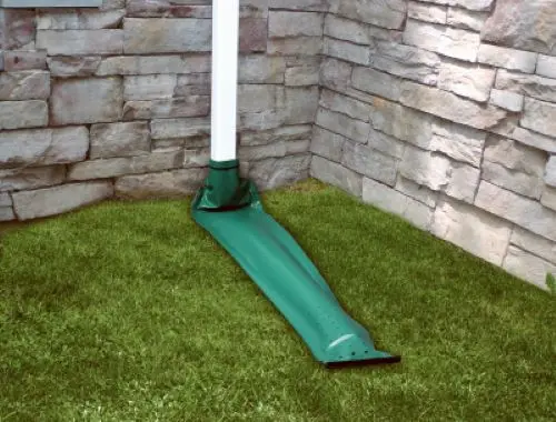 Thermwell DE46 46-Inch Green Roll-Out Downspout Extender (Pack of 10)