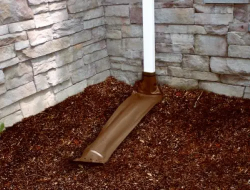 Thermwell DE46BR 46-Inch Brown Roll-Out Downspout Extender (Pack of 3)