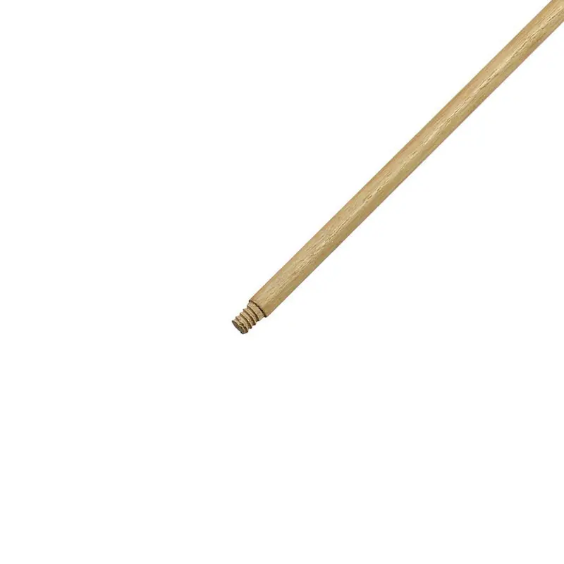 Threaded Lacquered Wood Broom Handle – Standard Tapered Fit – 54″ or 60″