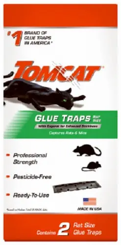 Tomcat Ready-to-Use Mouse and Rat Glue Traps – 2-Pack (6 Total Units)