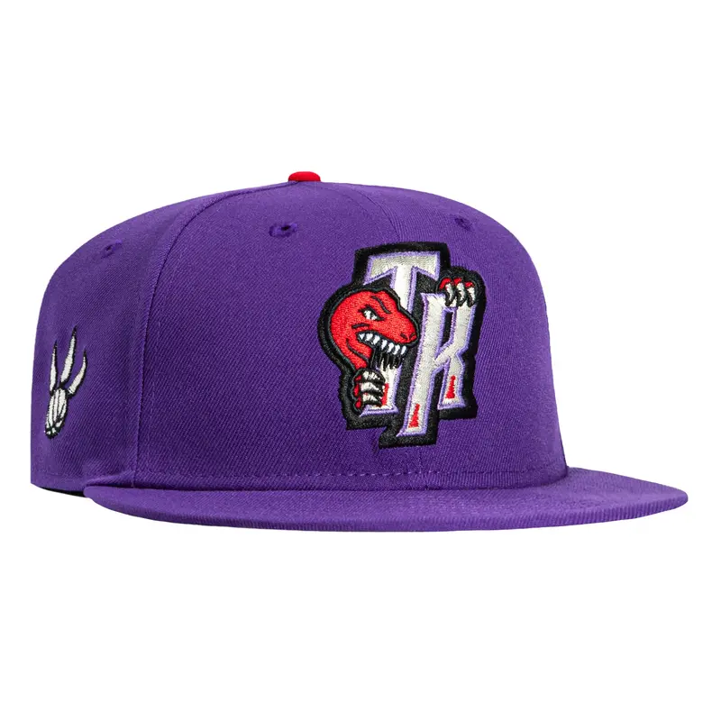Toronto Raptors New Era 59Fifty 1995 TR Circle Logo Cap – Purple