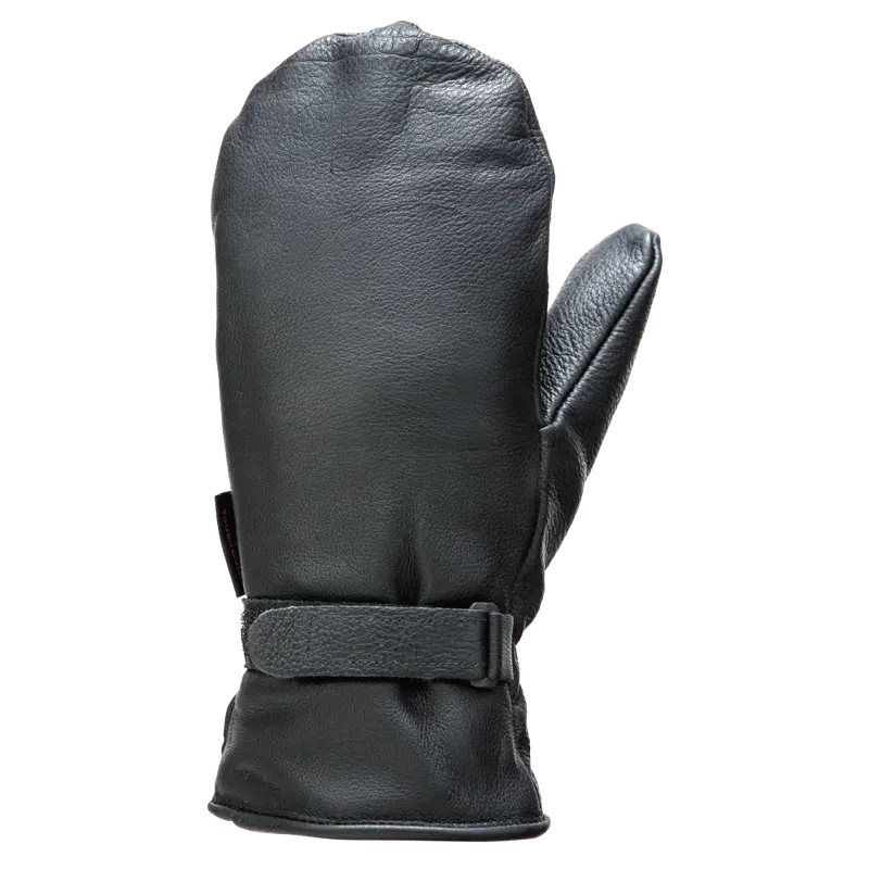 Tough Duck Adjustable Pile-Lined Leather Winter Mitt – Customizable Fit, G353