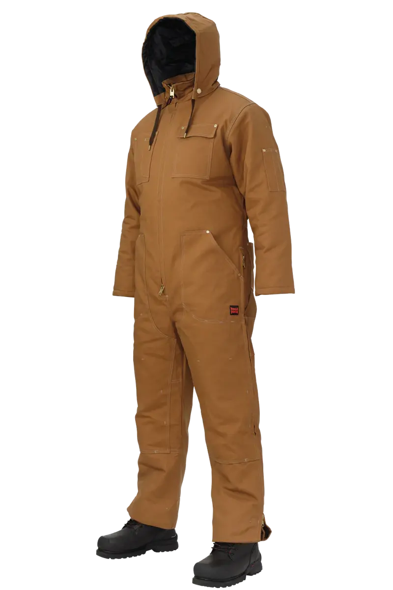Tough Duck Insulated Duck Coverall – Full-Body Cold-Weather Work Suit, WC01