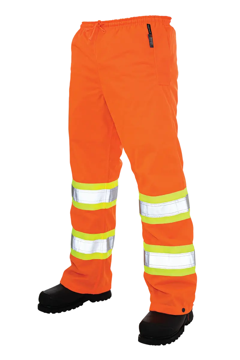 Tough Duck Pull-On Tricot Safety Work Pant – Lightweight Breathable Design, S603