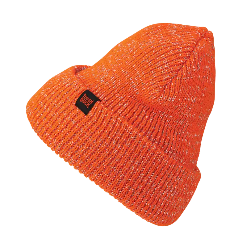 Tough Duck WA28 Urban Safety Knit Cap with Hi-Vis Accents