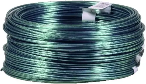 Tru-Guard 14-Gauge Green Vinyl-Jacketed Clothesline Wire – 50 ft Roll, 36-Count