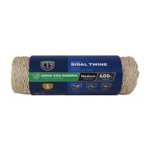 Tru-Guard 642091 Practical Pack: 4 Rolls of 400-Foot Natural Sisal Twine