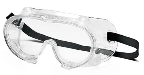 Tru-Guard G204T-TV Anti-Fog Chemical Splash Safety Goggles – Pack of 4