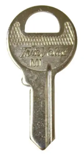 Tru-Guard M1-1092 Key Blanks for Master Padlocks (Pack of 40)