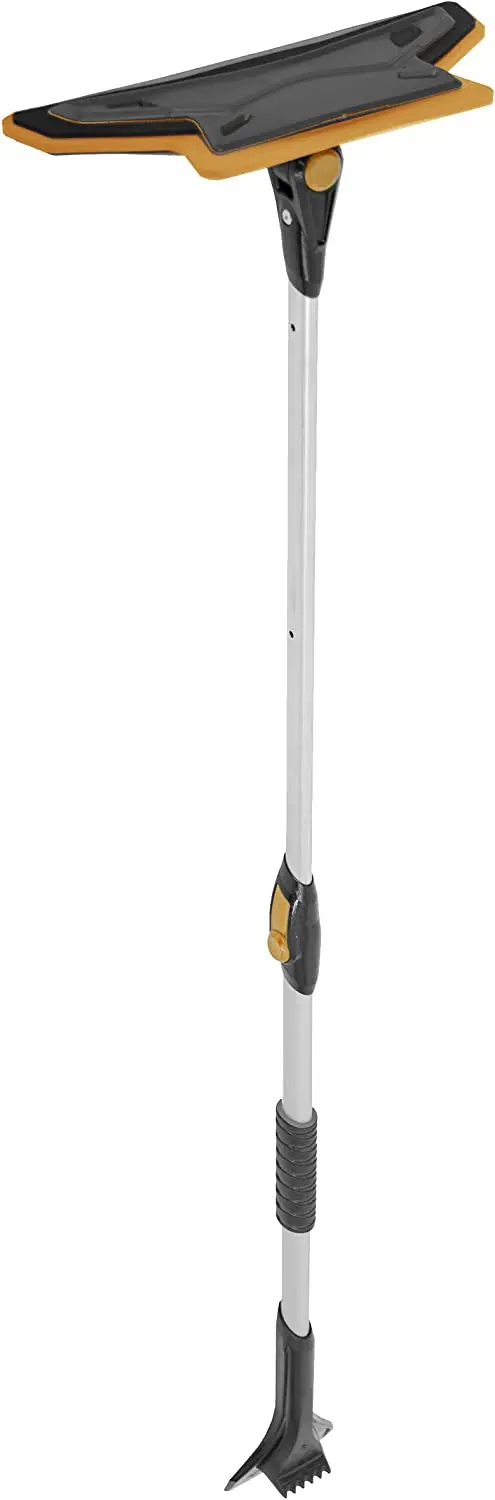 True Temper ABTT5212 Telescoping Snow Brush with EVA Foam Head (36″–52″) – Pack of 6