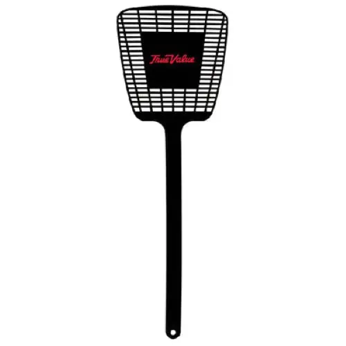 True Value 25-Pack Black Plastic Fly Swatter – 16″ Handle (Each)