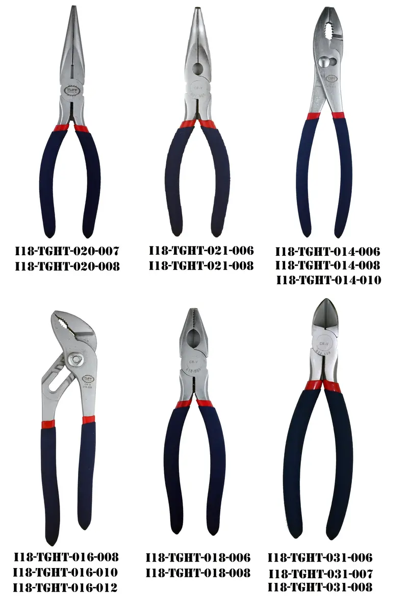 Tuff Grade Assorted Pliers – Durable General-Purpose Hand Tools (TGHT Series)