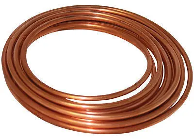 Type K Soft Copper Tubing — 3/4-Inch Nominal Diameter, 60-Foot Length