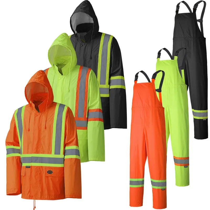Ultra-Light Rain Suit – Packable Hi-Viz Waterproof Pioneer Suit, Models 5598–5599BK