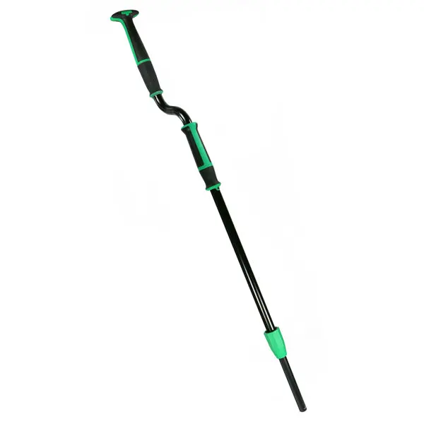 Unger Excella Offset Pole – Adjustable Telescoping Pole with Angled Head for Hard-to-Reach Areas, SKU EFPL2