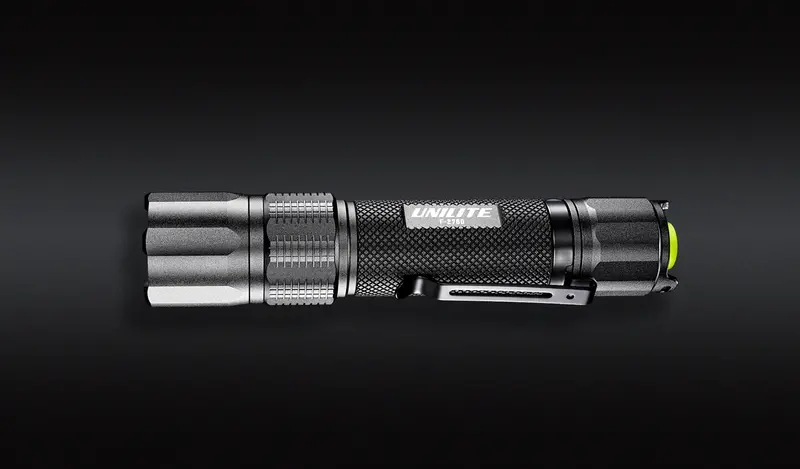 Unilite F-2700 USB Flashlight – 2700-Lumen Aluminum Tactical Light with Rechargeable Battery