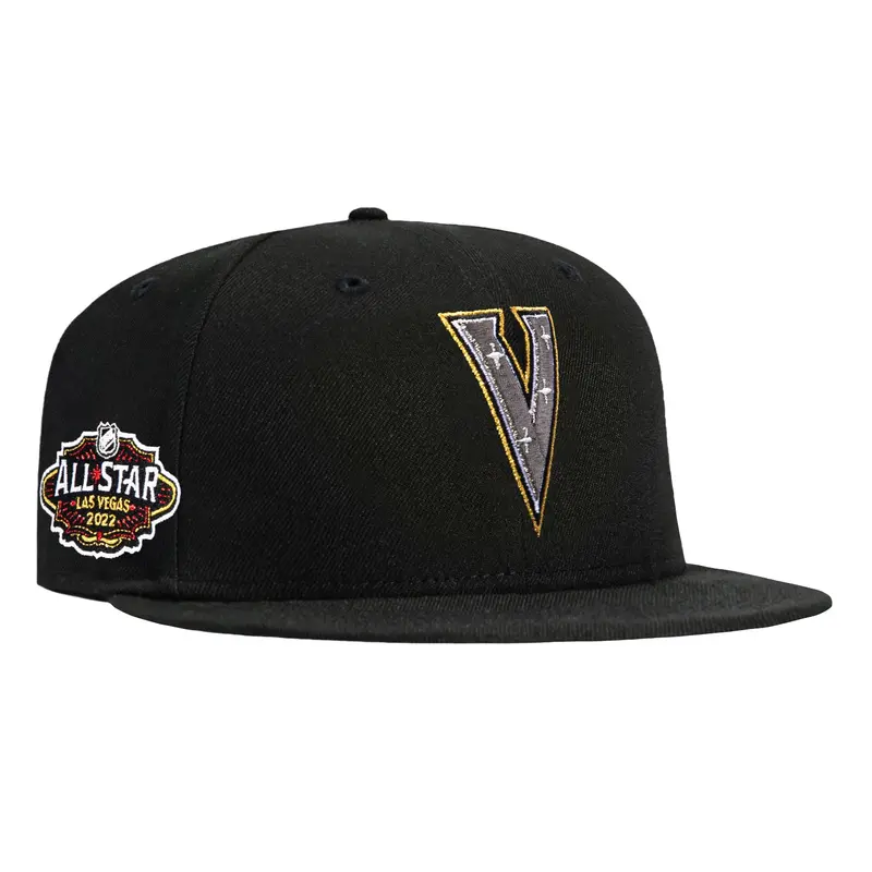 Vegas Golden Knights 2022 All-Star Game Black Dome 59Fifty Cap