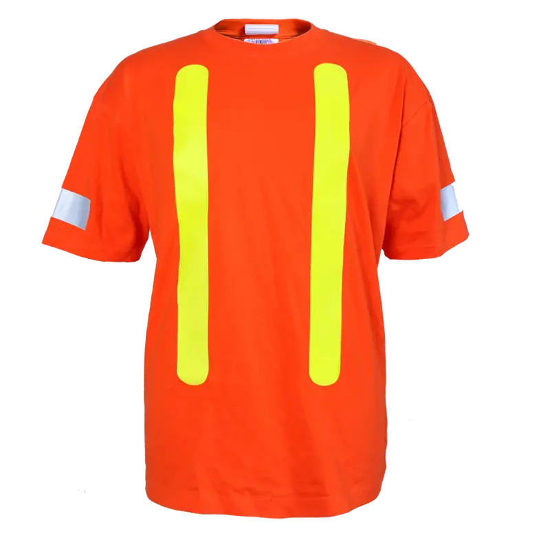 Viking Hi-Viz T-Shirt – UPF 50+ Sun Protection Cotton Tee (Model 6002O)