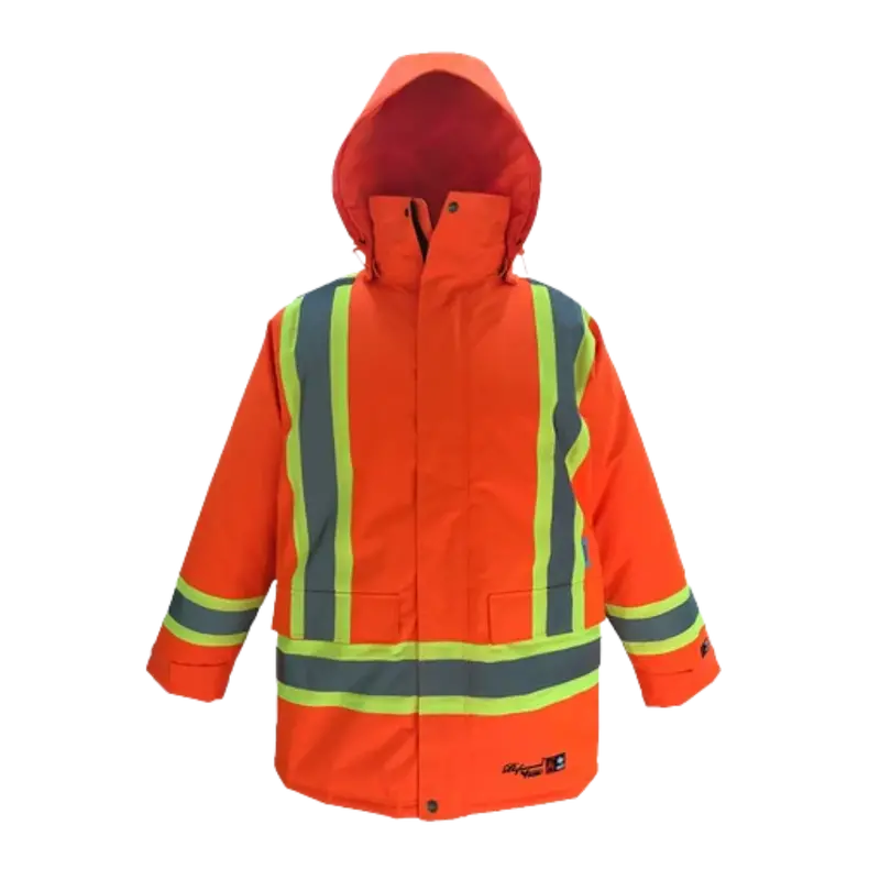 Viking Professional Insulated Journeyman Freezer Jacket – 300D Trilobal FR Rip-Stop, Model 3957FRJO