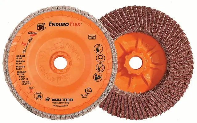 Walter ENDURO-FLEXCUT™ Long-Lasting Abrasive Disc – Optimized for Extended Use (15R)