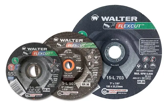 Walter FLEXCUT™ Premium Grinding Wheel – Enhanced Performance and Consistency (15L702)