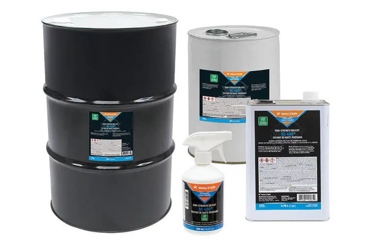 Walter SC 400™ Low-VOC High-Strength Solvent – Compatible with 53G653, 53G655, 53G657, 53G658